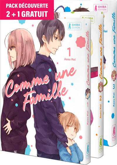Comme une famille Pack Découverte 2 + 1 Gratuit