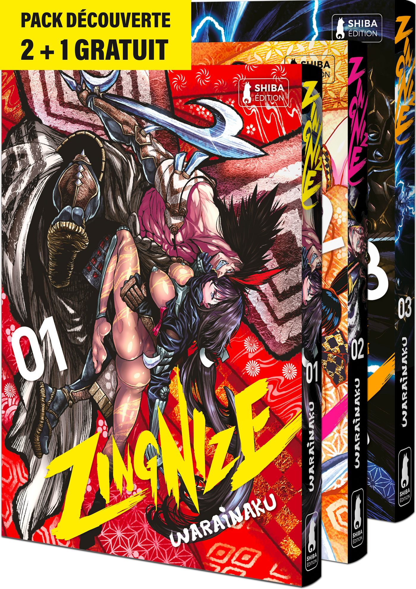 Zingnize Pack Découverte 2 + 1 Gratuit